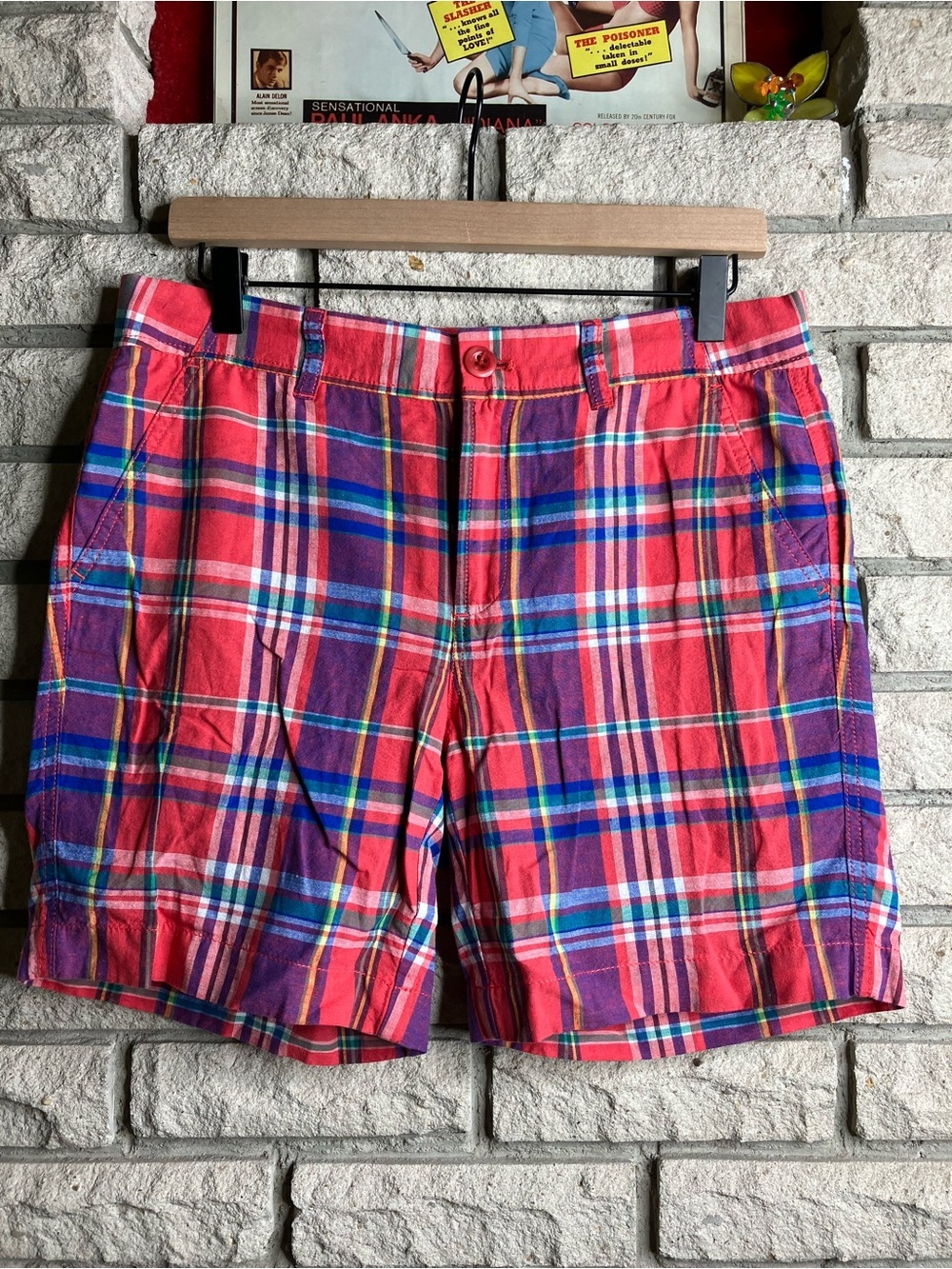 2016 J. Crew Plaid Shorts